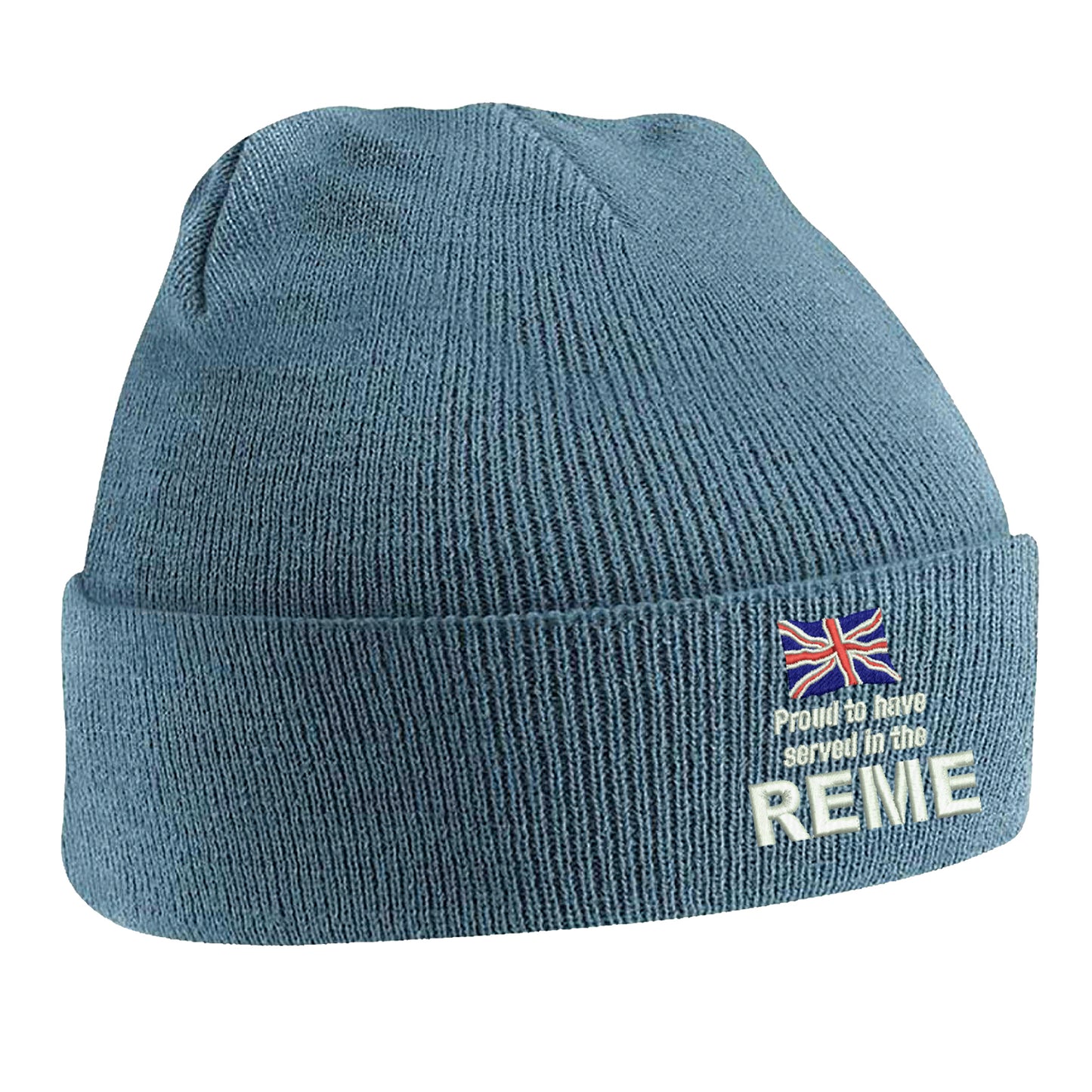 Proud to Have Served in The REME Beanie Hat