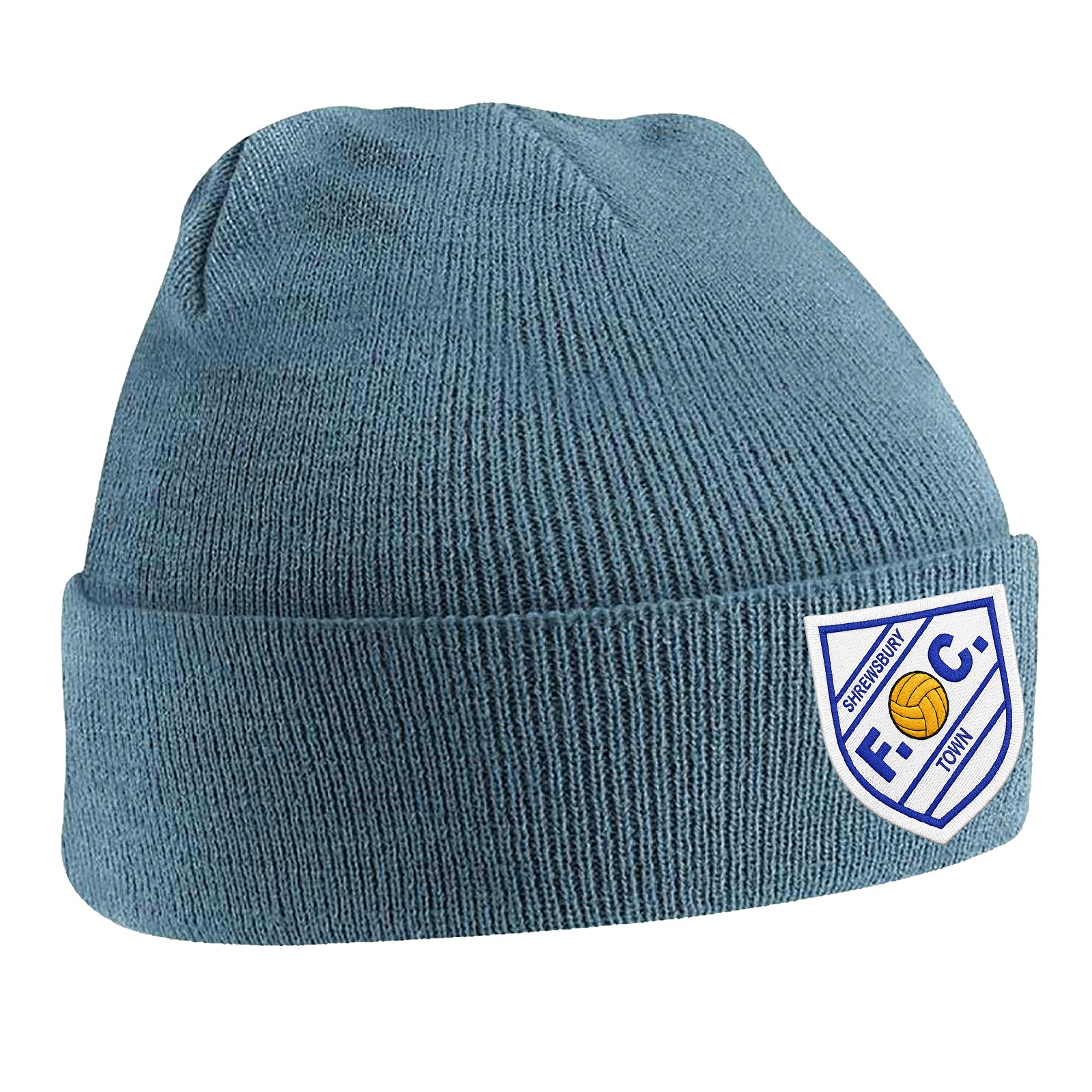 Old School Shrewsbury Town Football Beanie Hat 