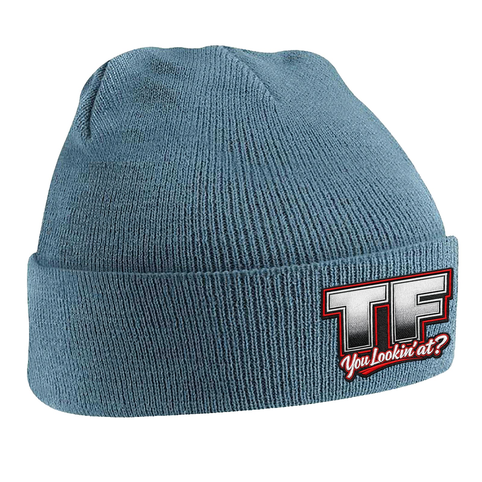 TF You Lookin’ at Beanie Hat