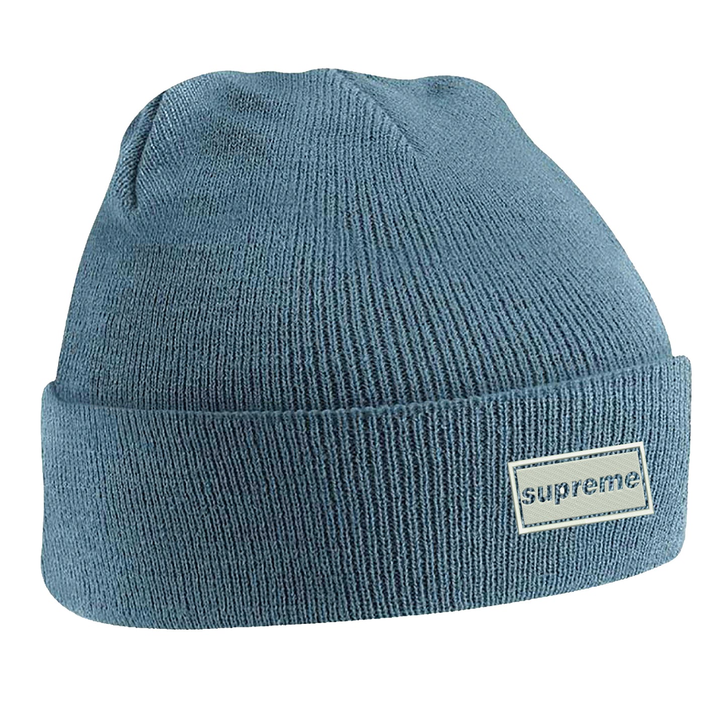 Supreme Embroidered Beanie Hat