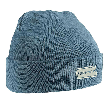 Supreme Embroidered Beanie Hat