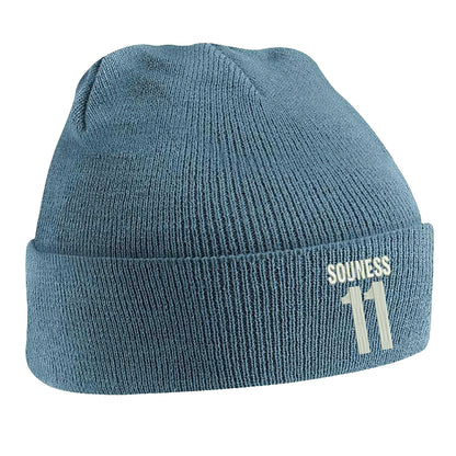 Souness 11 Embroidered Beanie Hat