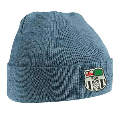 Retro Forest Green 1975 Embroidered Beanie Hat