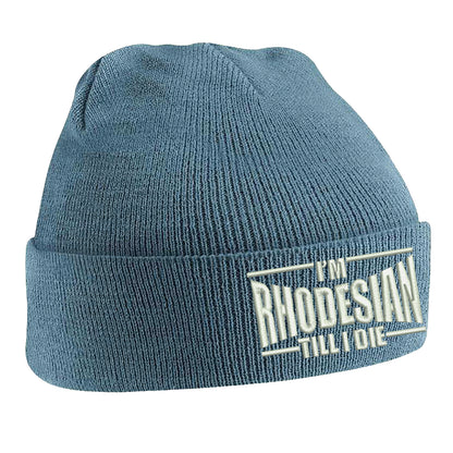 I'm Rhodesian Till I Die Beanie Hat 