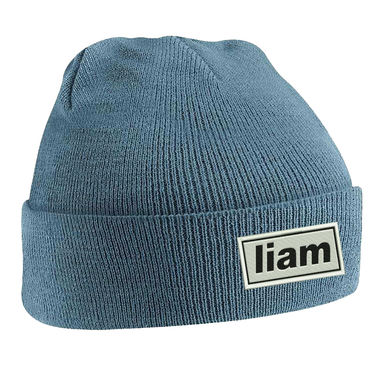 Liam Embroidered Beanie Hat