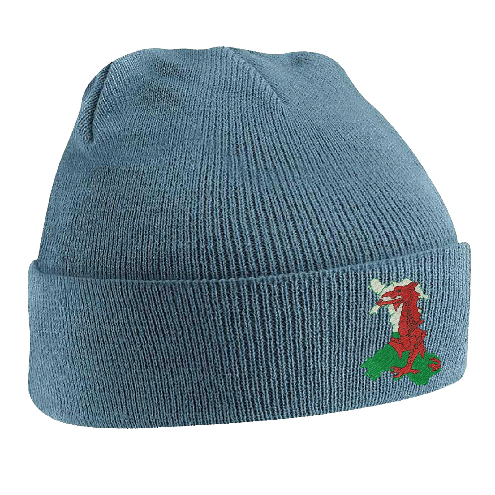 Wales Flag Map Beanie Hat