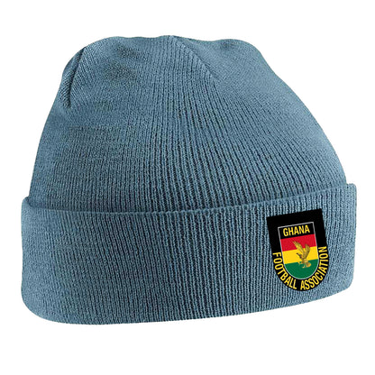 Retro Ghana 1966 Embroidered Beanie Hat