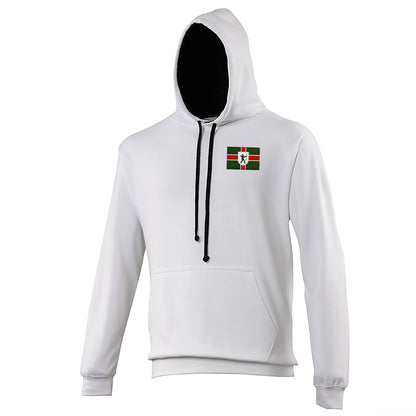 Flag of Nottinghamshire Contrast Hoodie 