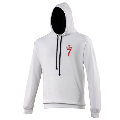 Kenny 7 Embroidered Contrast Hoodie