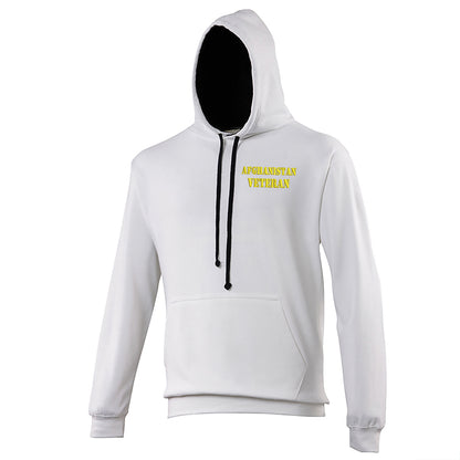 Afghanistan Veteran Contrast Hoodie