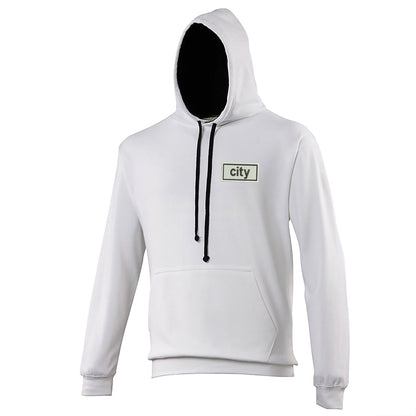 City Oasis Embroidered Contrast Hoodie