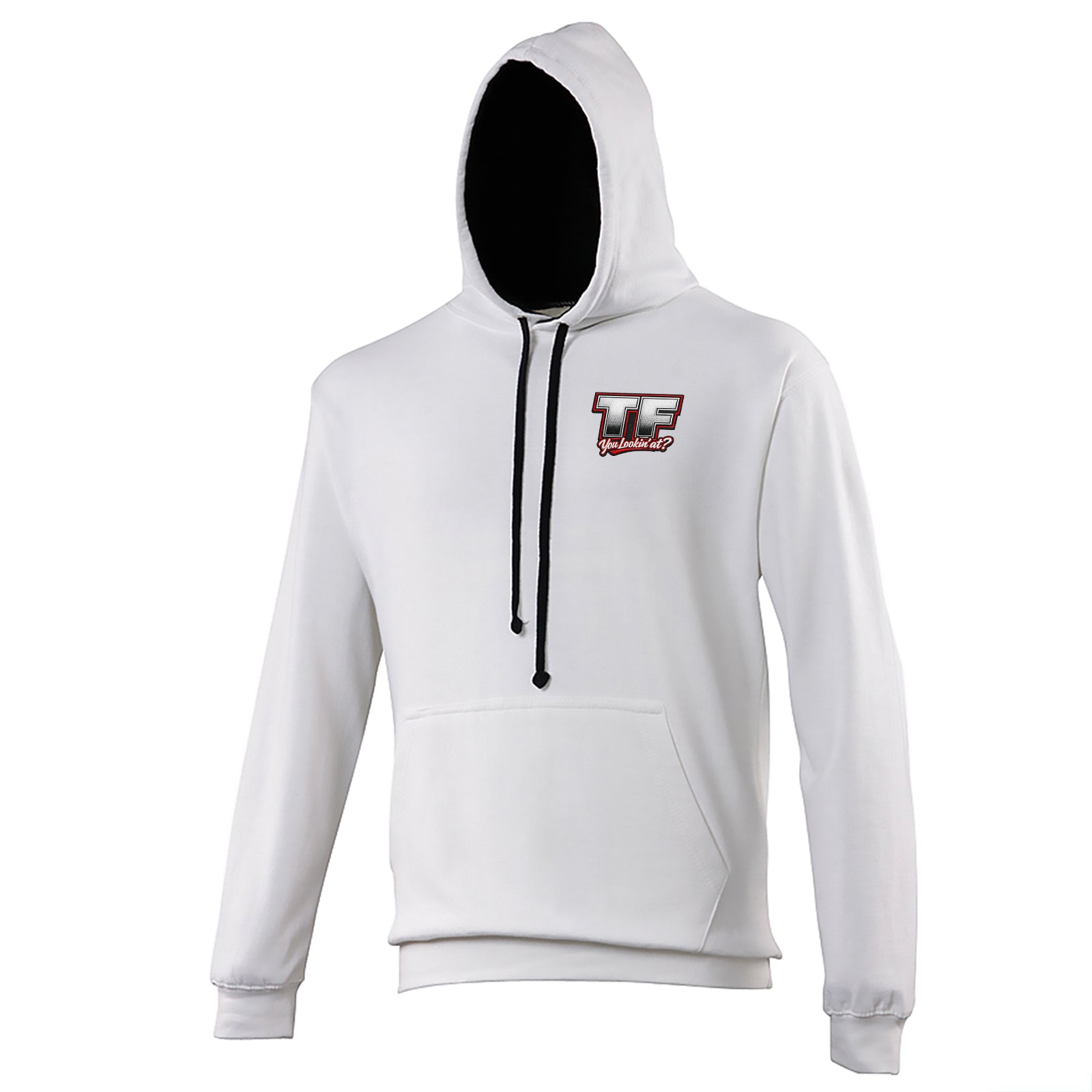 TF You Lookin’ at Contrast Hoodie
