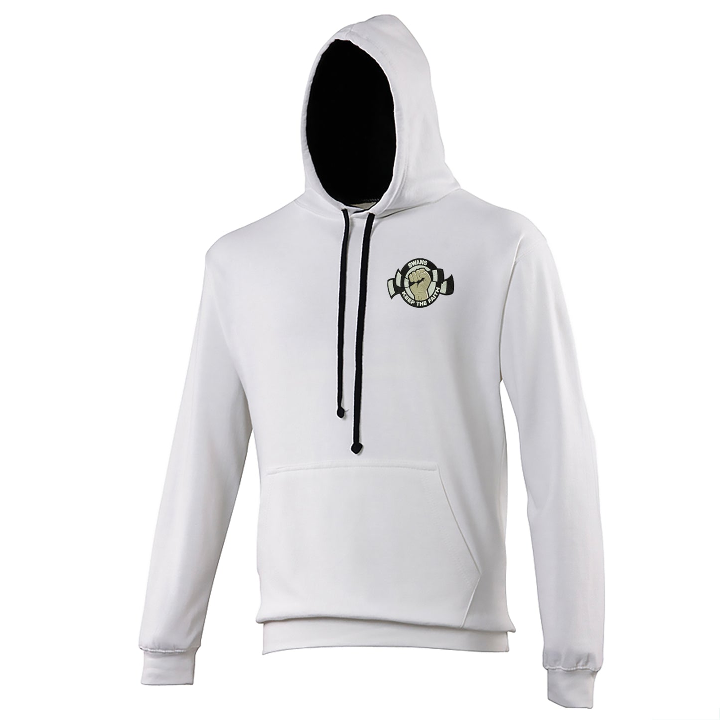 Swansea City AFC Football Contrast Hoodie 