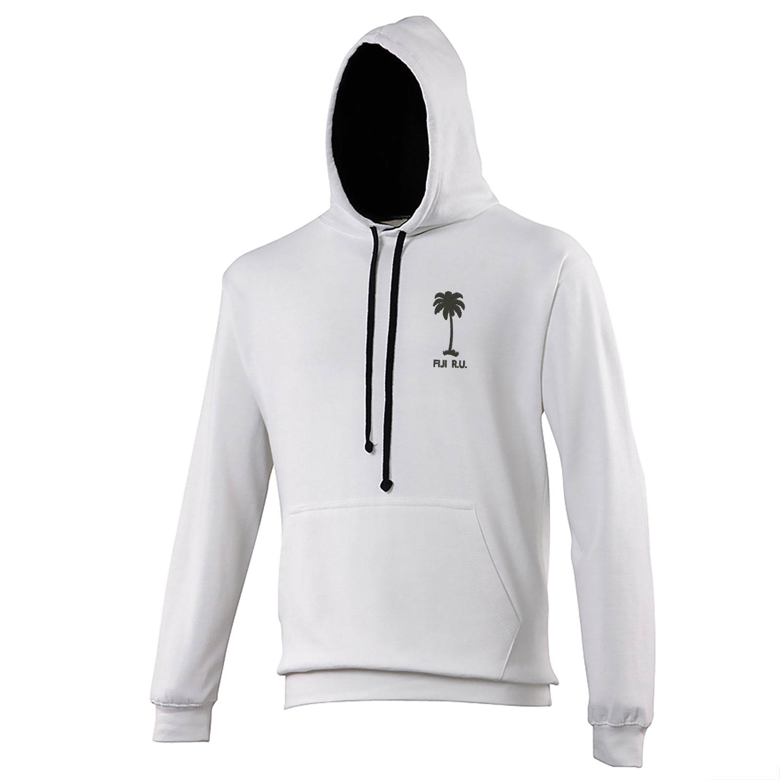 Retro Fiji Rugby 1920s Hoodie