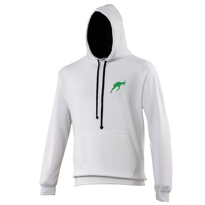 Retro South Africa Rugby 1906 Embroidered Contrast Hoodie