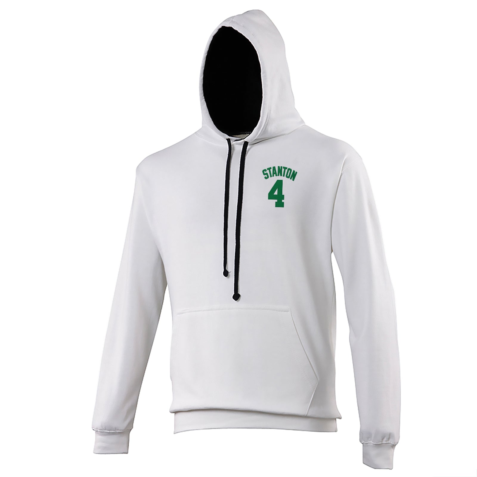 Pat Stanton Hibernian Football Contrast Hoodie