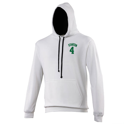 Pat Stanton Hibernian Football Contrast Hoodie