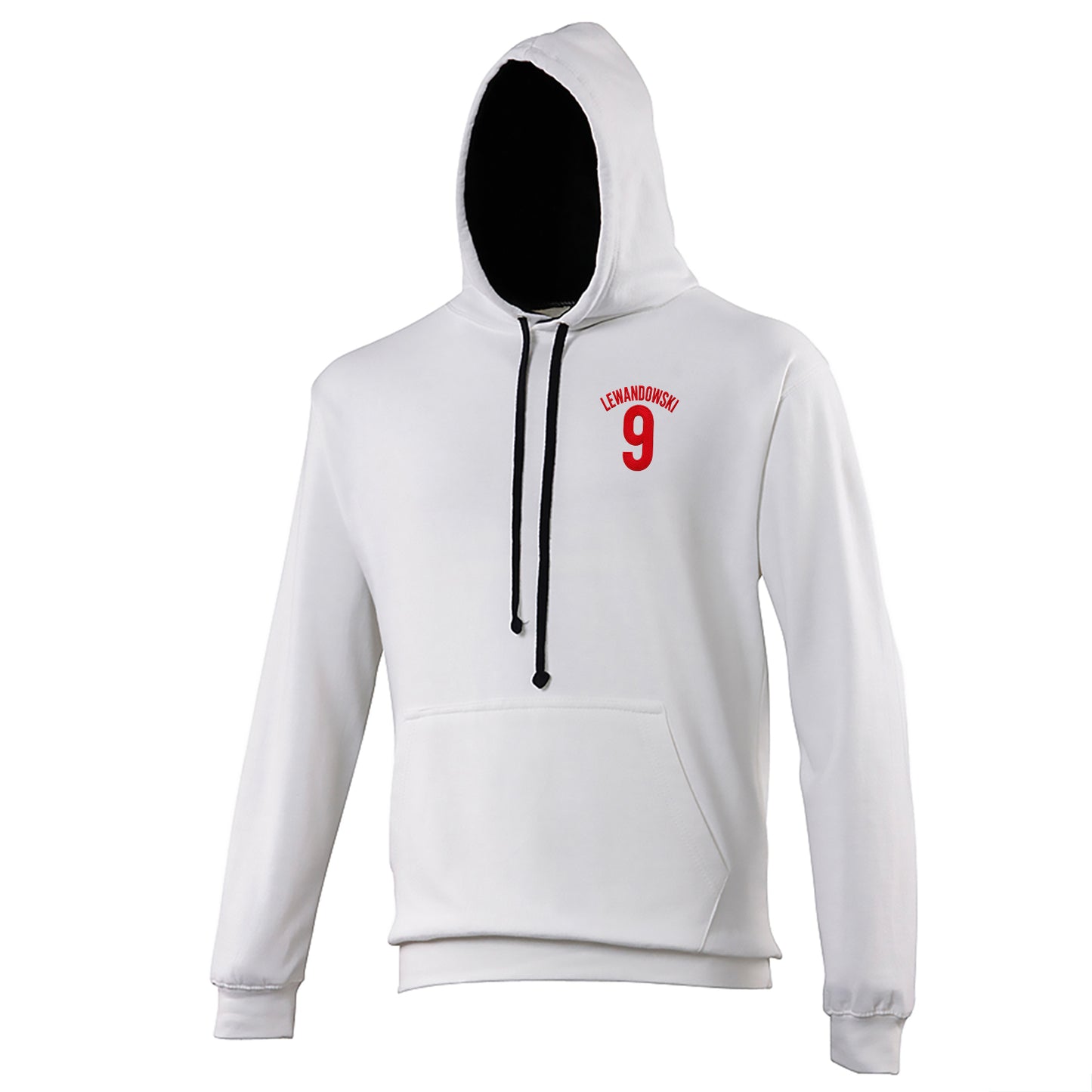 Poland Football Contrast Hoodie