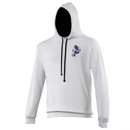 Bristol Rovers Footbal Contrast Hoodie
