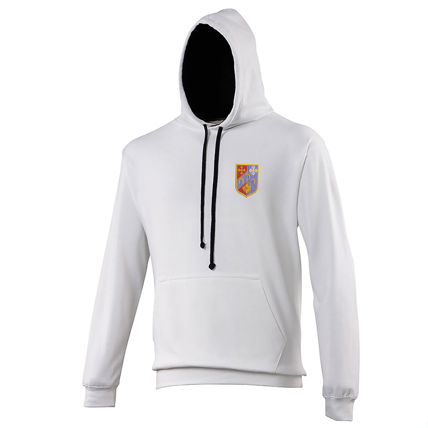 Retro QPR 1953 Embroidered Contrast Hoodie
