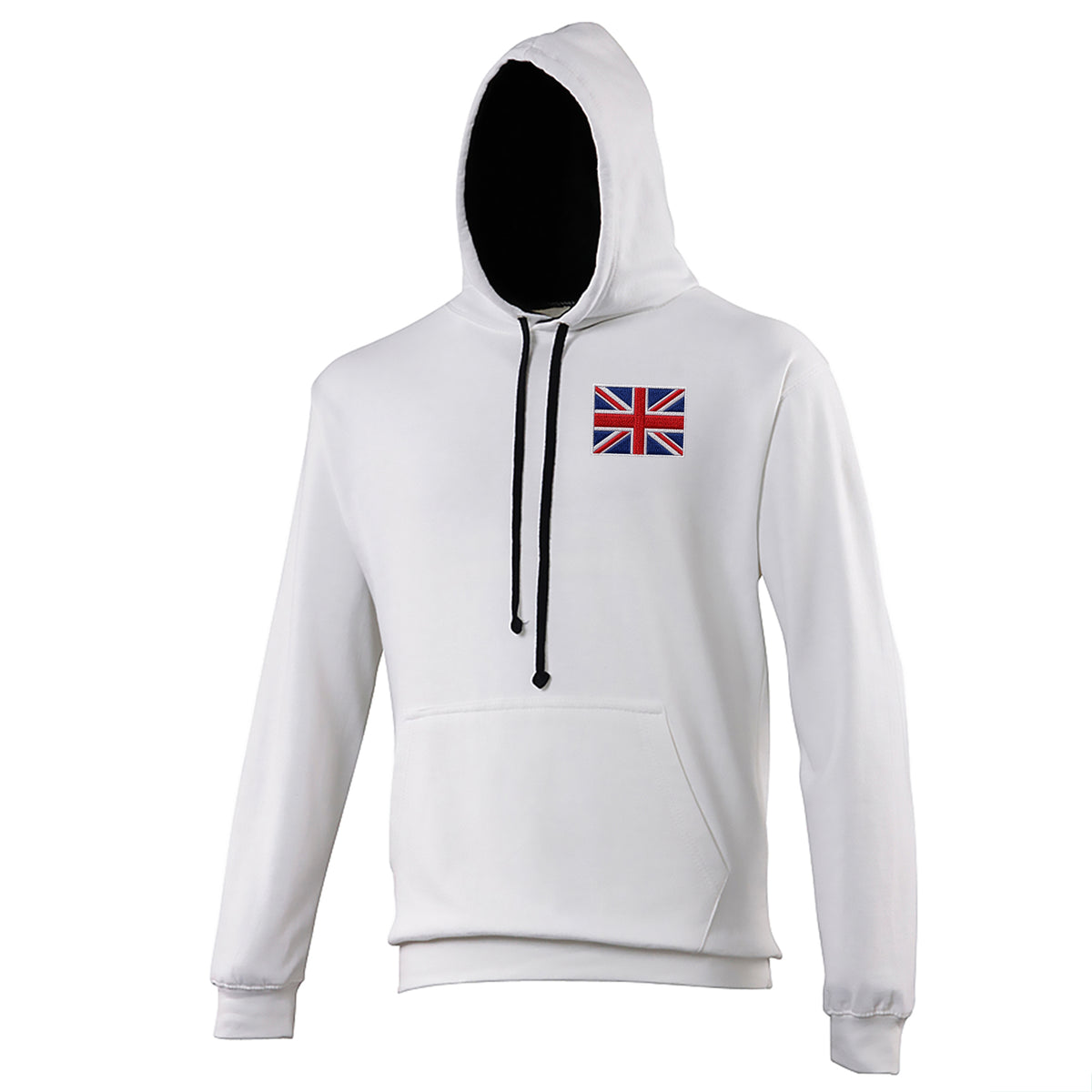 Union Jack Contrast Hoodie