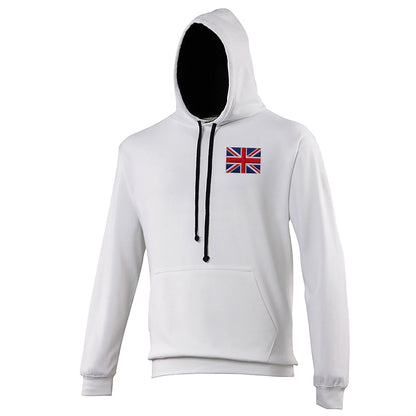 Union Jack Contrast Hoodie