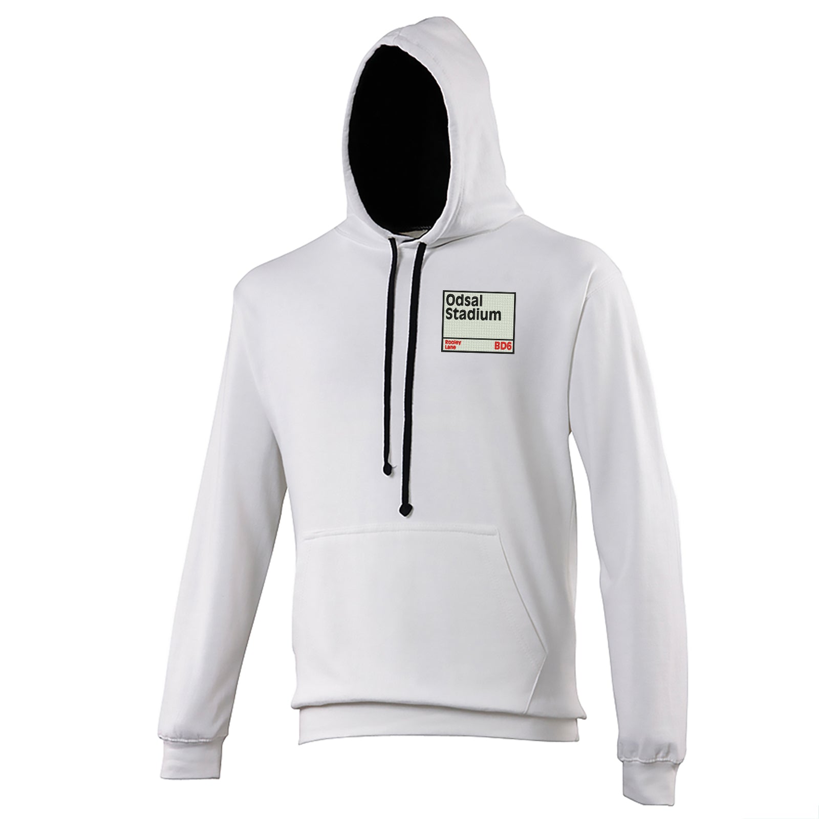 Bradford Bulls Odsal Stadium Contrast Hoodie