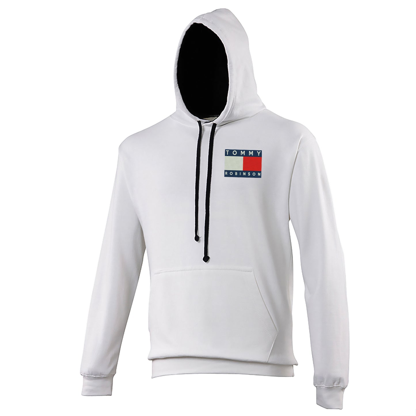 Tommy Robinson Contrast Hoodie
