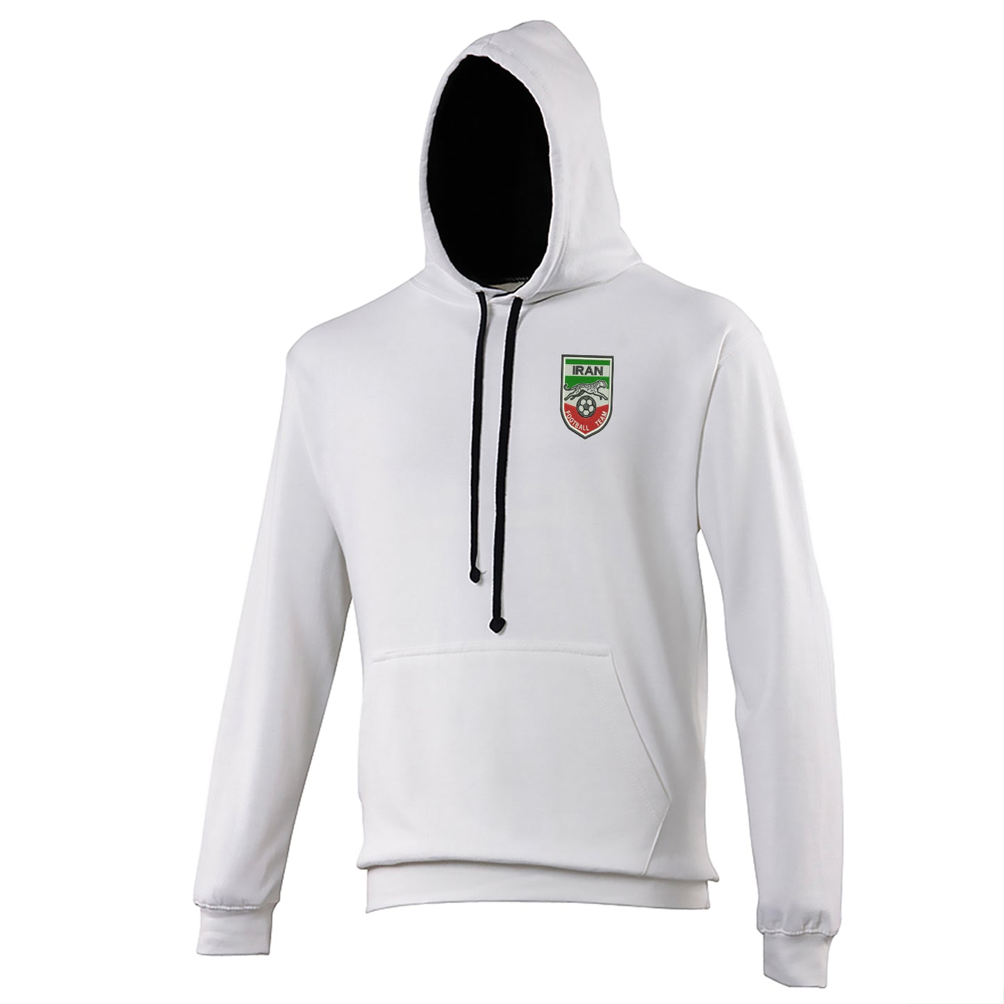 Iran Football Contrast Hoodie