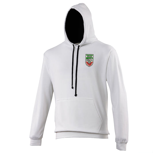 Iran Football Contrast Hoodie