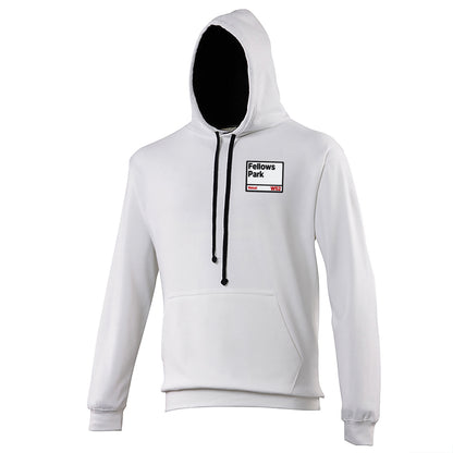 Retro Fellows Park Walsall Football Contrast Hoodie