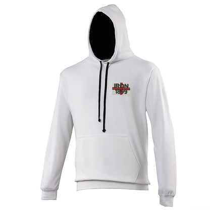 Iron 1899 Flag of England Contrast Hoodie