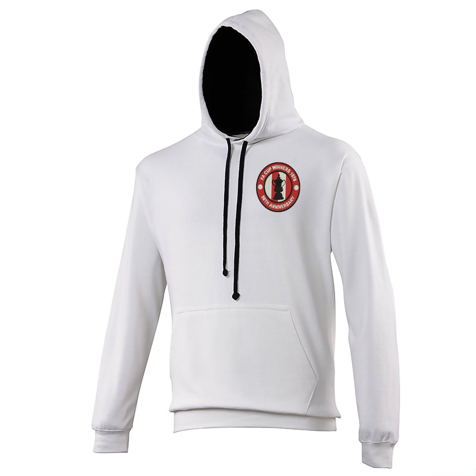 Southampton FA Cup Winners 1976 Contrast Hoodie 