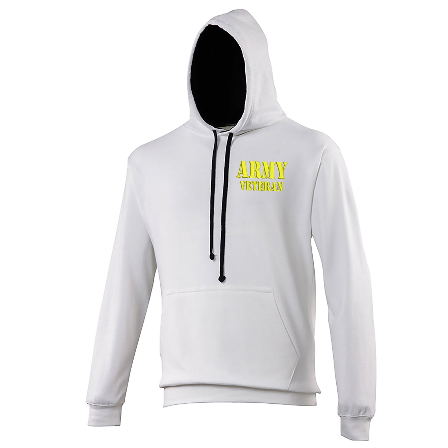 Army Veteran Contrast Hoodie 