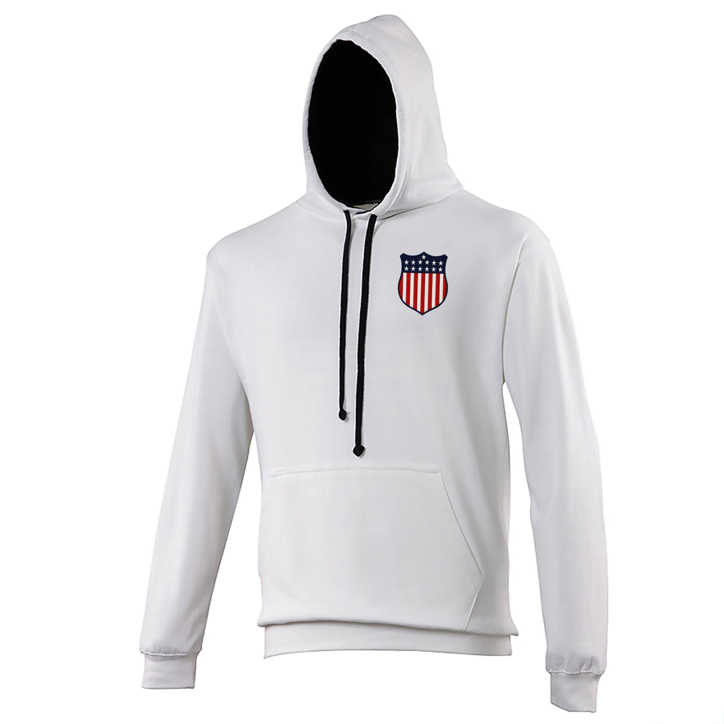 Retro USA 1913 Soccer Contrast Hoodie