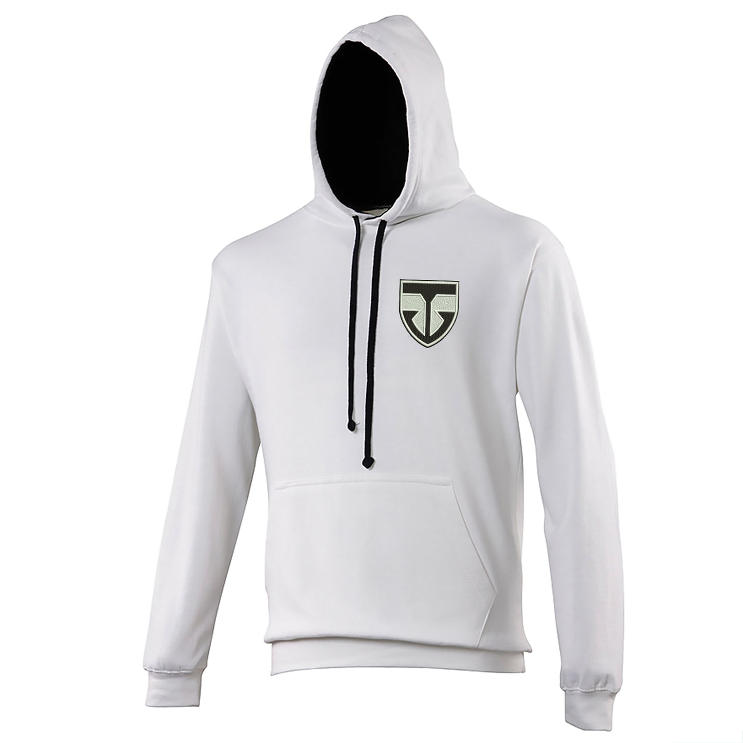 Retro Ayr United Embroidered Contrast Hoodie