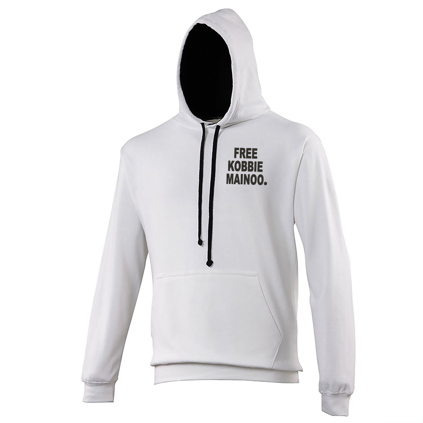 Free Kobbie Mainoo Embroidered Contrast Hoodie