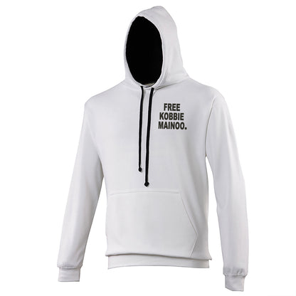 Free Kobbie Mainoo Embroidered Contrast Hoodie