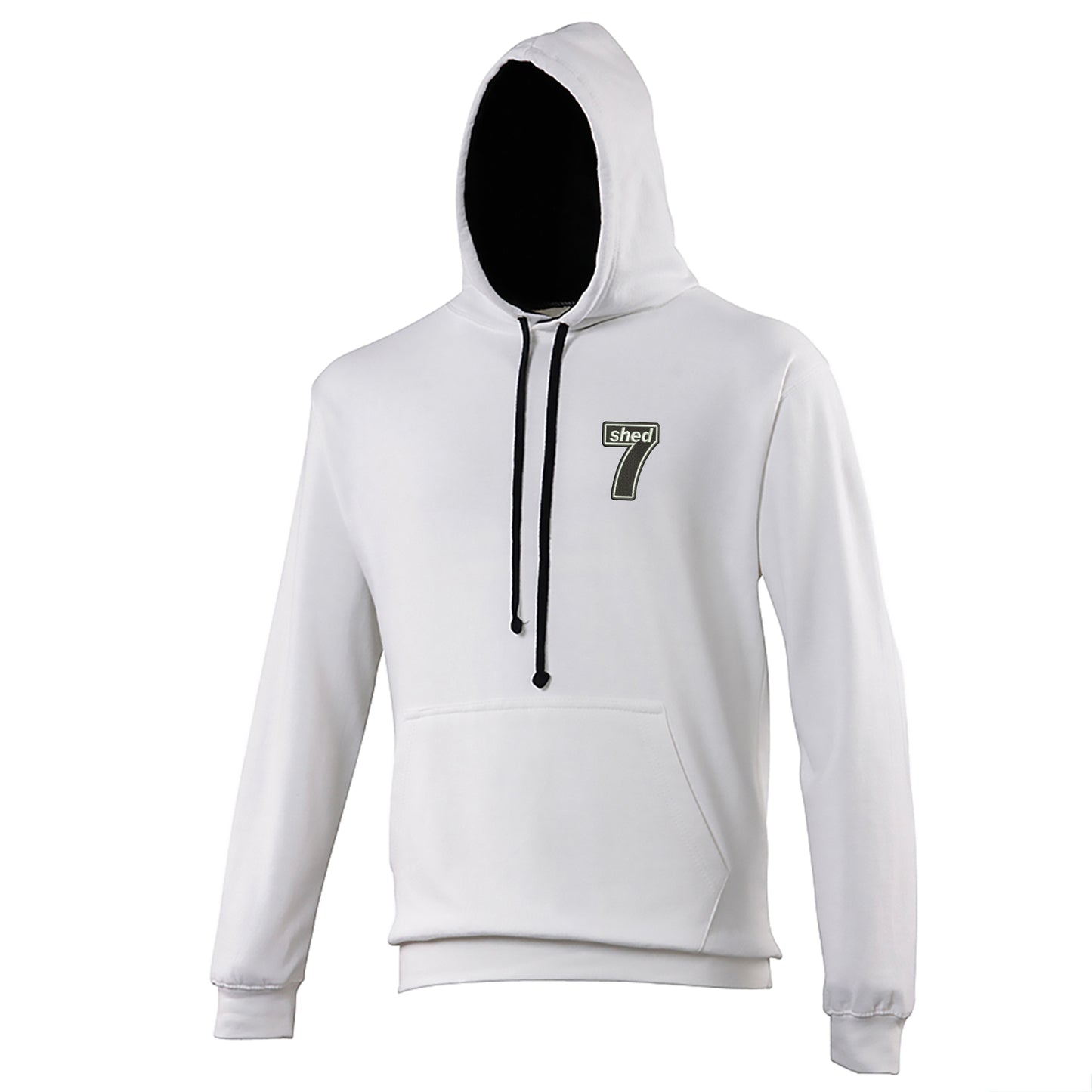 Shed7 Embroidered Contrast Hoodie