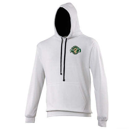 Hibernian Fans Football Contrast Hoodie