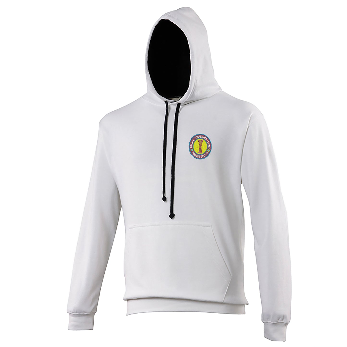 Europa Conference League Winners 2023 Embroidered Contrast Hoodie