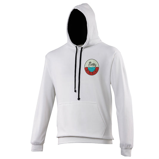 Retro Swansea 1960s Embroidered Contrast Hoodie