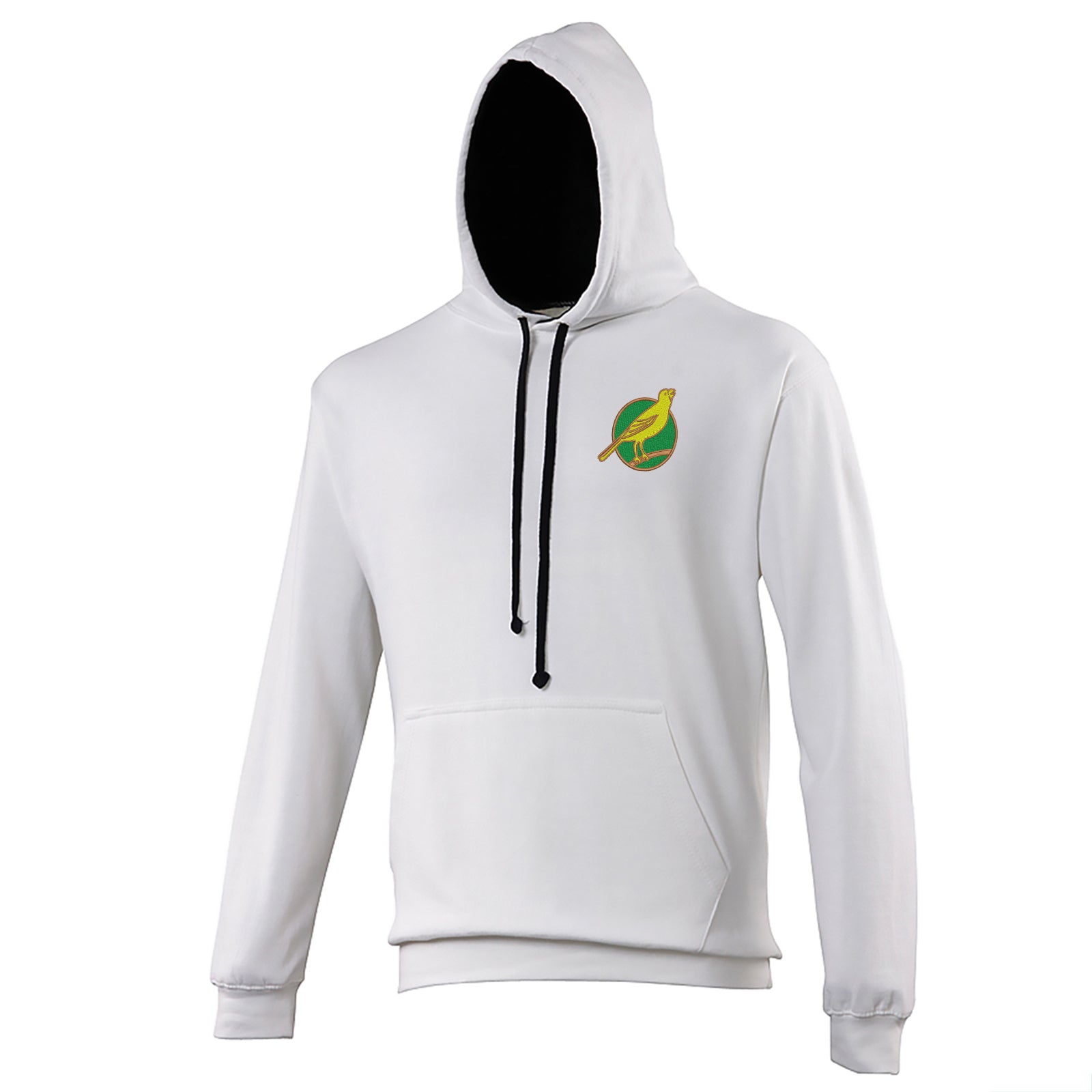 Norwich City FC Football Contrast Hoodie