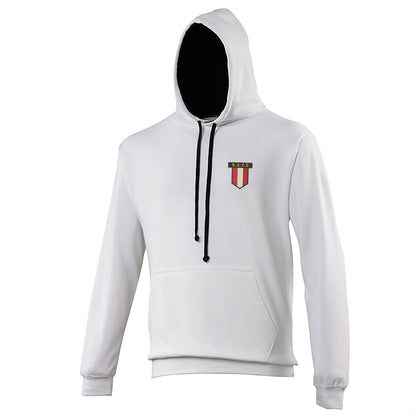 Retro Sunderland 1969 Embroidered Contrast Hoodie