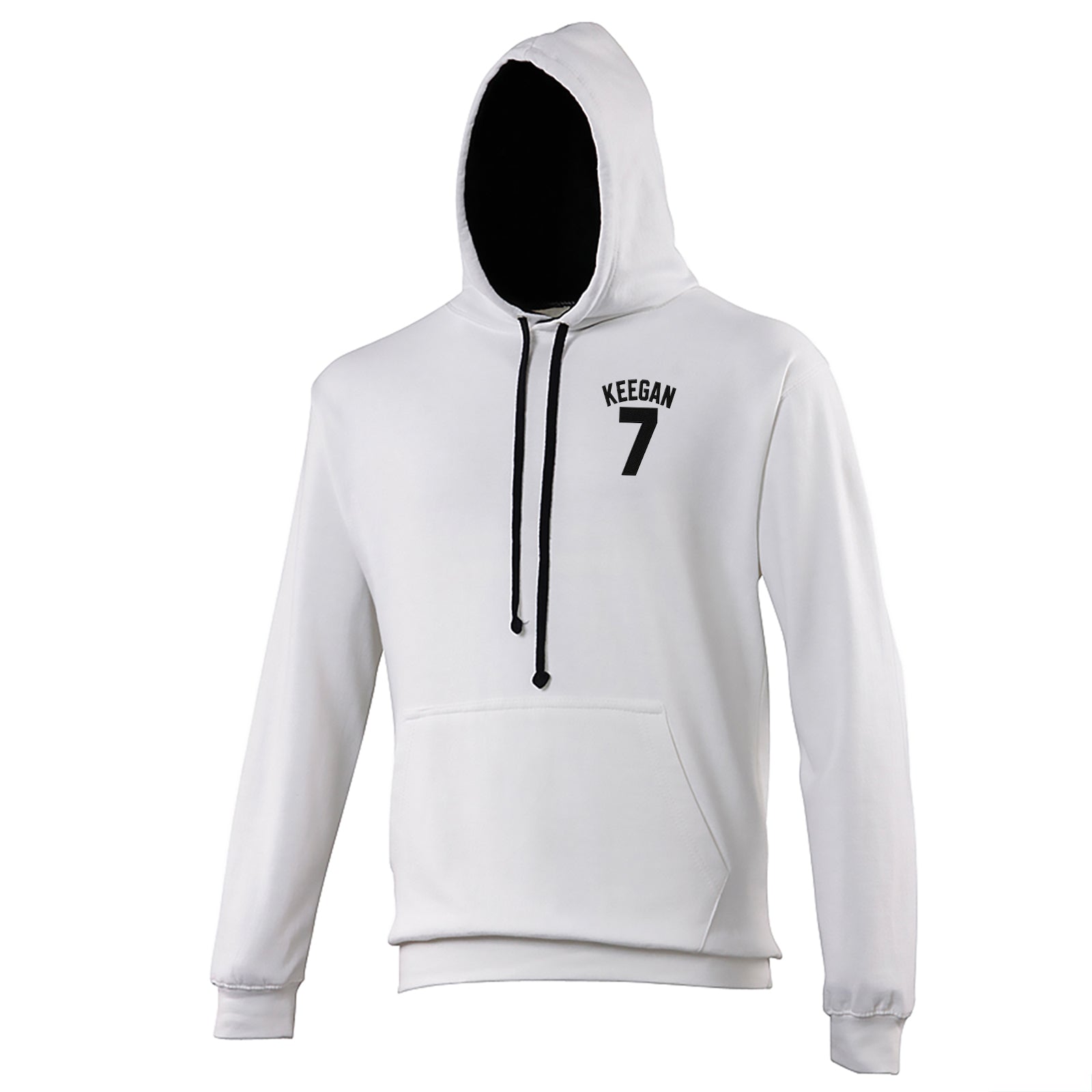 Kevin Keegan Football Contrast Hoodie