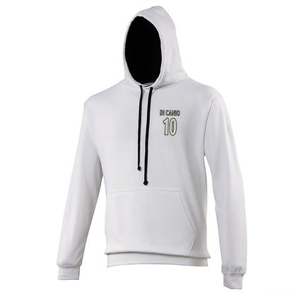 Di Canio 10 Embroidered Contrast Hoodie