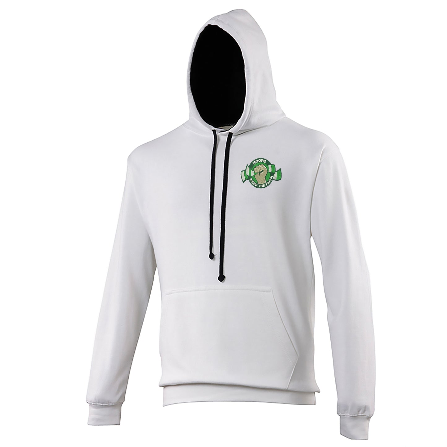 Celtic FC Football Contrast Hoodie