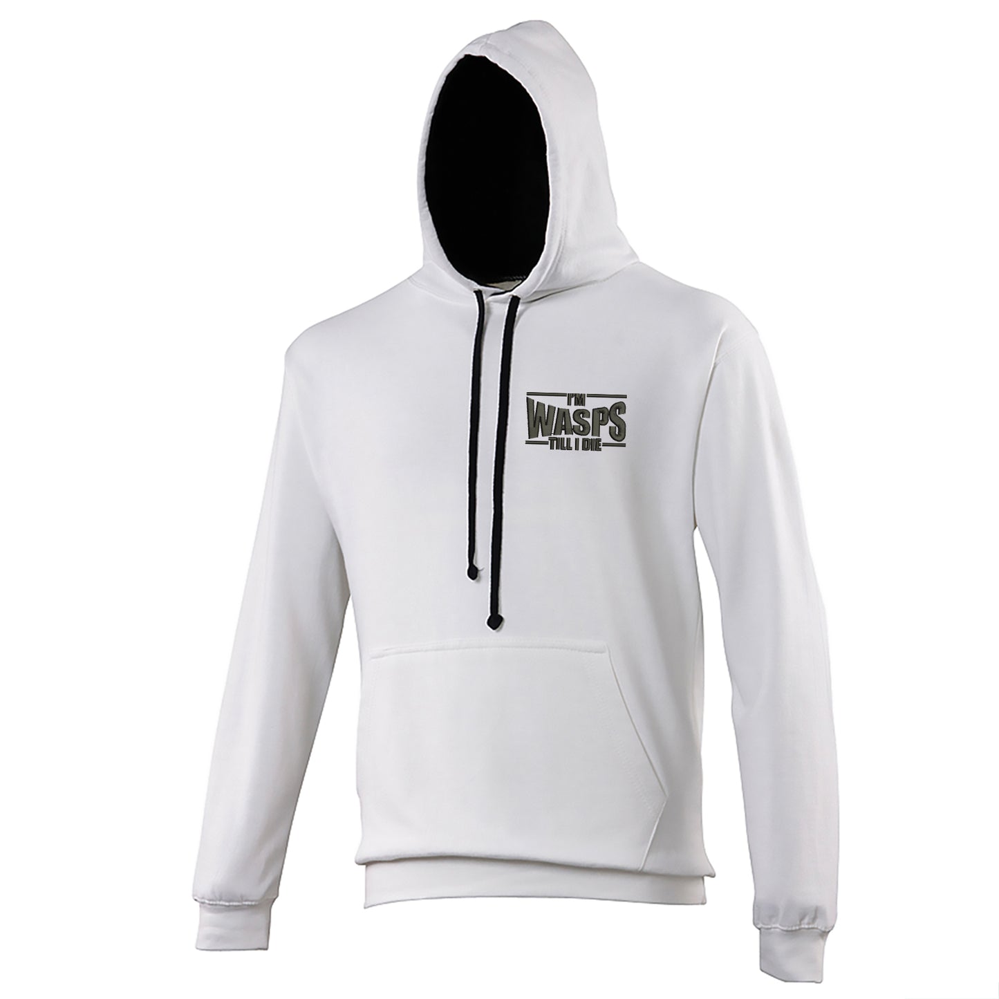 I'm Wasps Till I Die Contrast Hoodie