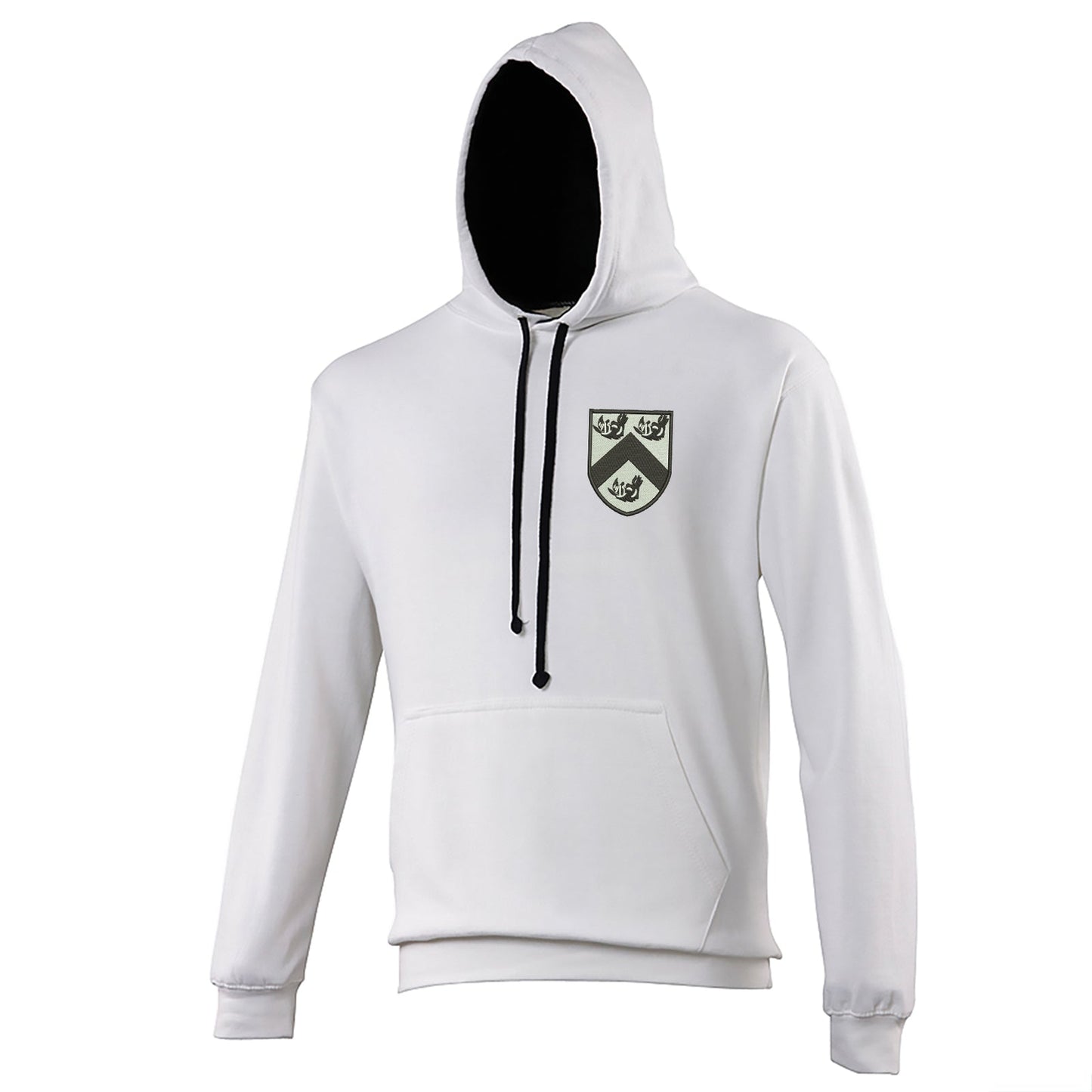 Retro Grimsby 1884 Embroidered Contrast Hoodie