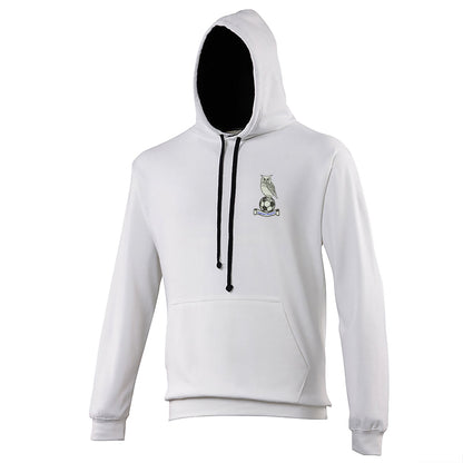 Retro Oldham 1972 Embroidered Contrast Hoodie
